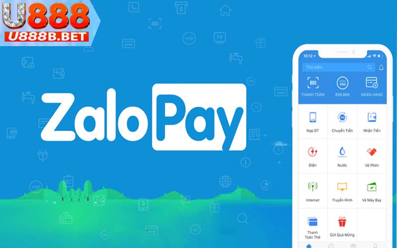 Nạp tiền U888 bằng Zalopay